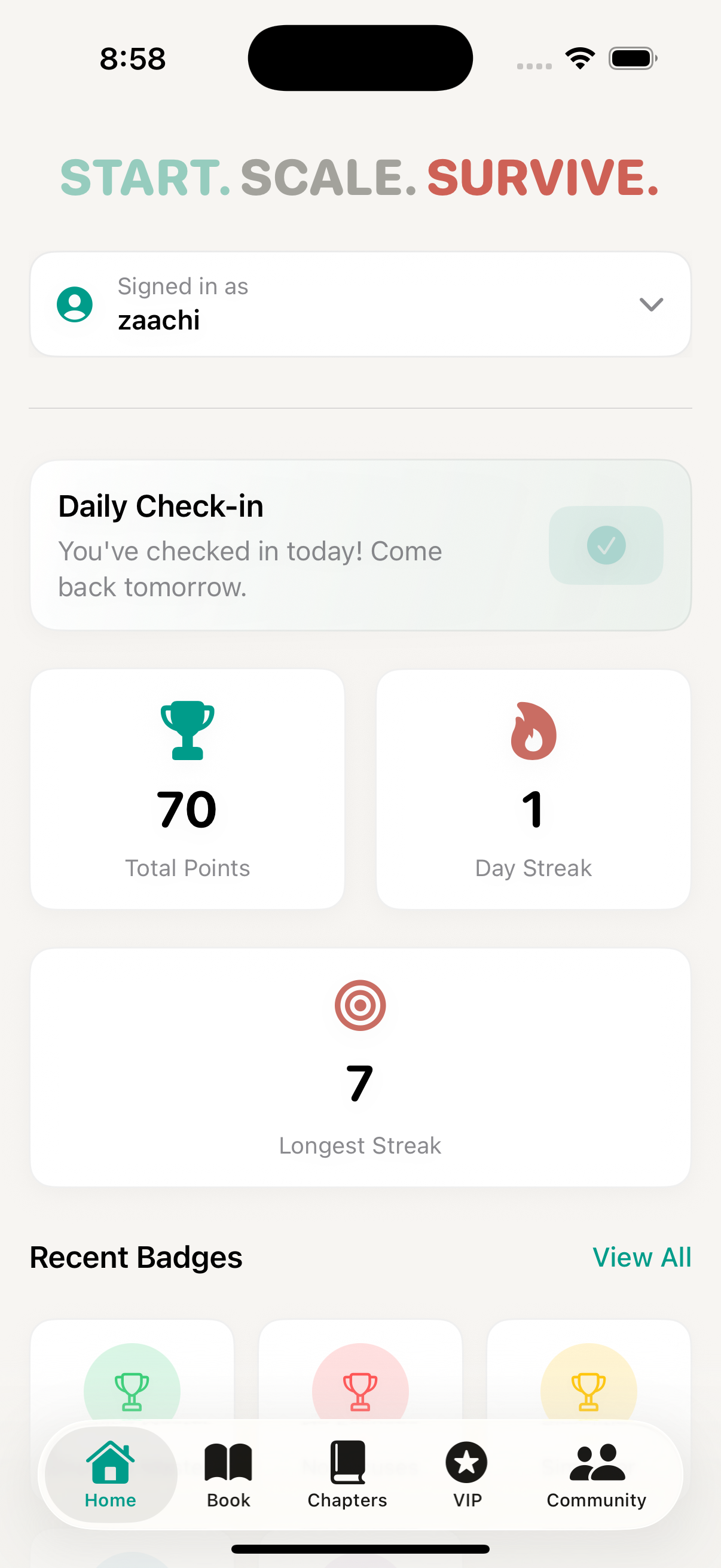 App screenshot