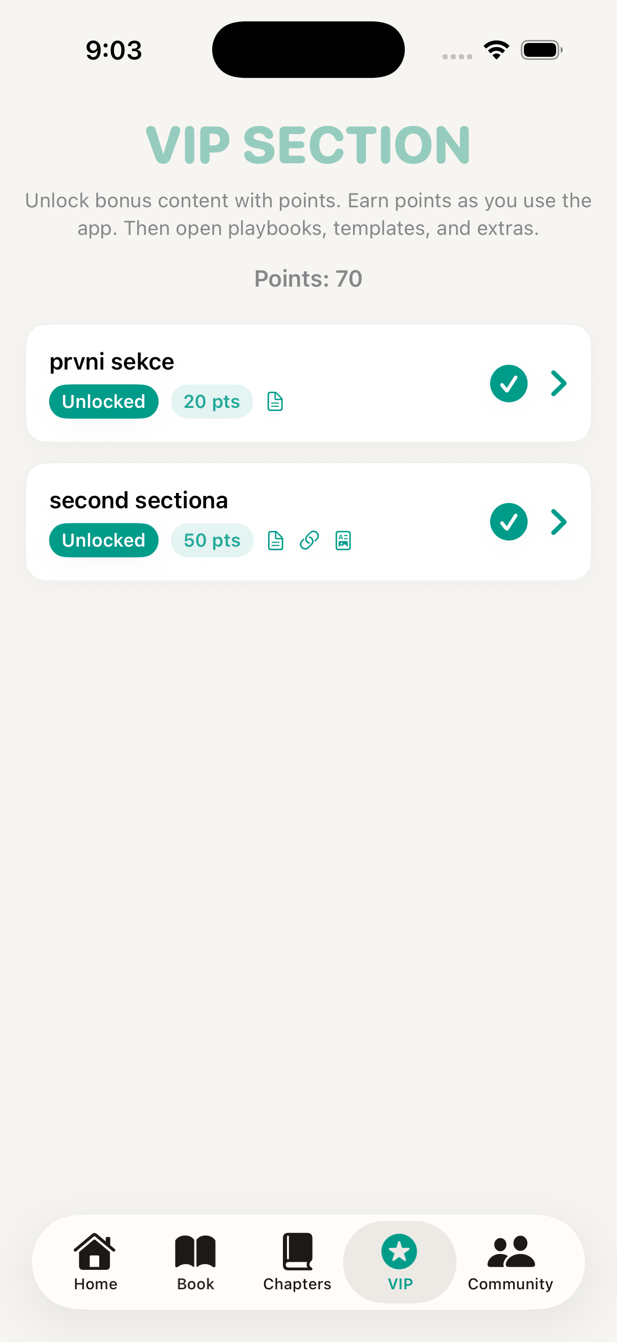 App screenshot